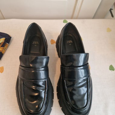 Chunky Loafer schwarz Zara Gr 40