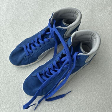 Puma Sneaker hoch in Blau und Grau