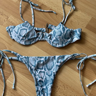 Snake Print Bikini