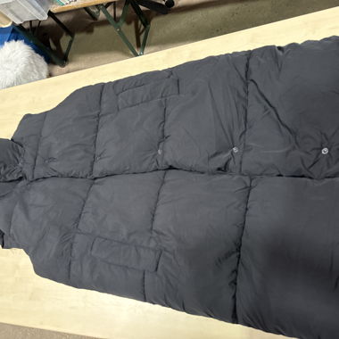 Gilet imbottito nero trapuntato