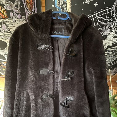 Flauchige Jacke