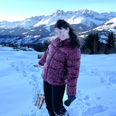 Stylische carharrt Winterjacke mit Leoprint