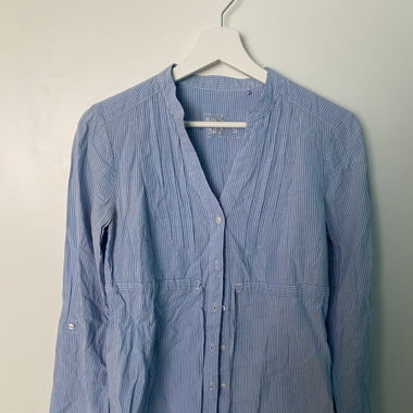Blaue sbluse