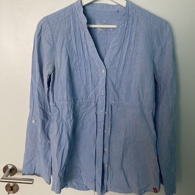 Blaue sbluse