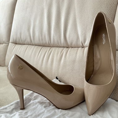 Migato Damenschuhe, Pumps, Beige, Gr. 41