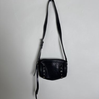 Black Studded Crossbody Bag