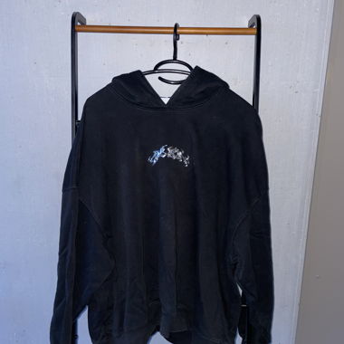 Weekday schwarzer Hoodie Grösse M