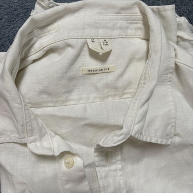 Camicia bianca regular fit