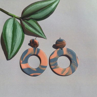 Orange-bleu