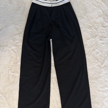 Bershka pantalon wide leg