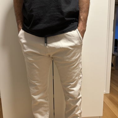 (m) Bershka Hosen beige - Size S