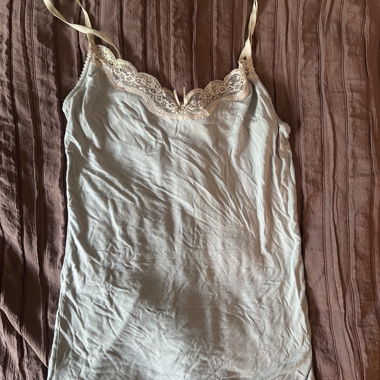 Lace camisole with straps
