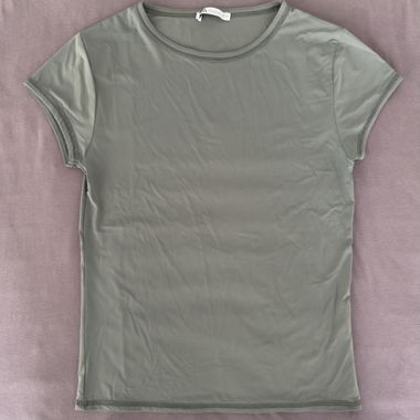Zara T-Shirt Oberteil Grösse L