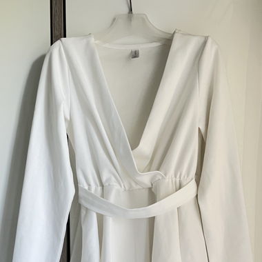Elegantes Weisses Oberteil