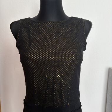 Black Sequin Top