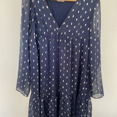 NAF NAF navy dress