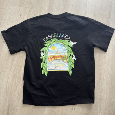 T-shirt Casablanca noir