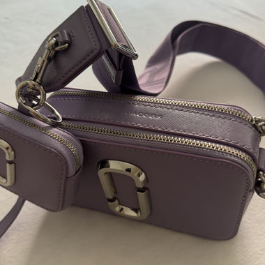 Borsa a tracolla Marc Jacobs lilla