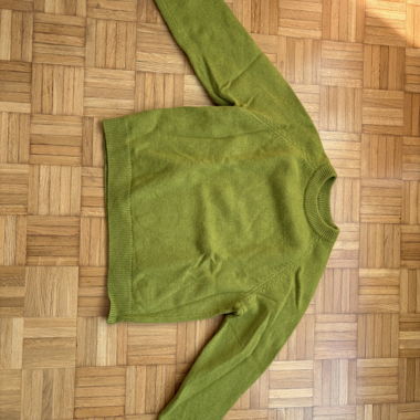 Green Knit Sweater