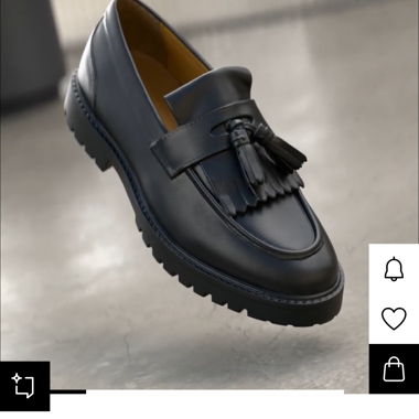  -30% !! Black leather moccasins UNISEX