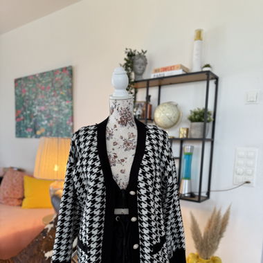 Kuschelige Strickjacke Onesize Loose Fit