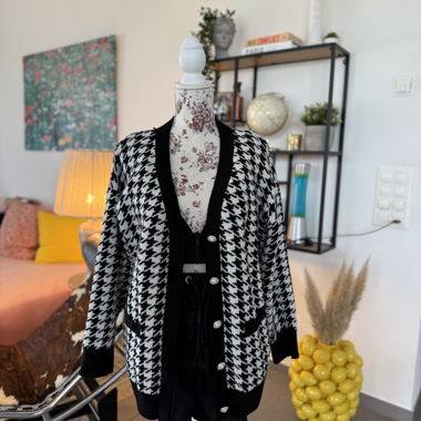 Kuschelige Strickjacke Onesize Loose Fit