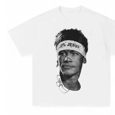 Y2k Neymar Weiss T-Shirt