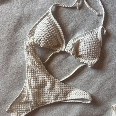 Set bikini bianco