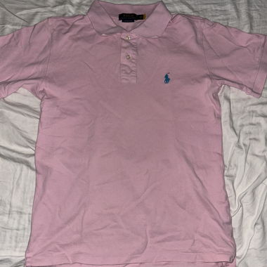 T-shirt polo rosa