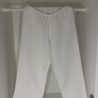 White Linen Pants