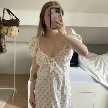 with jean dress