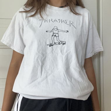 White Thrasher Tshirt taglia L
