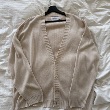 Beige COLLUSION Cardigan