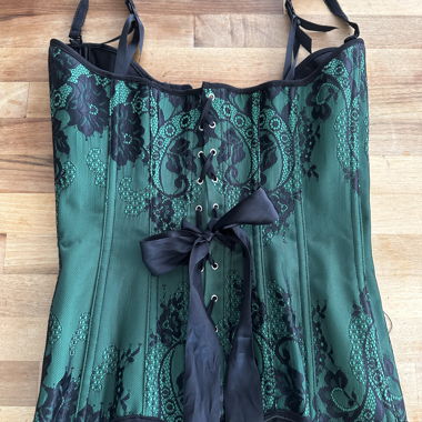 Coquette Korsett-Top aus Spitze