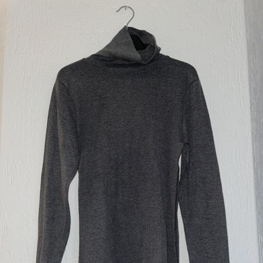 Rollkragenpullover Grau