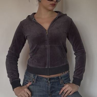 Giacca vintage Juicy Couture grigia