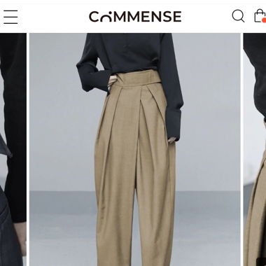 Pantalon oversized