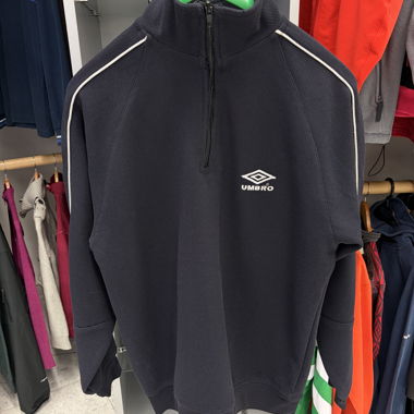 Felpa con zip Umbro taglia S