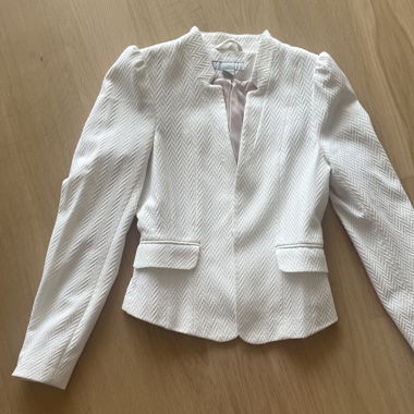 Blazer Weiss
