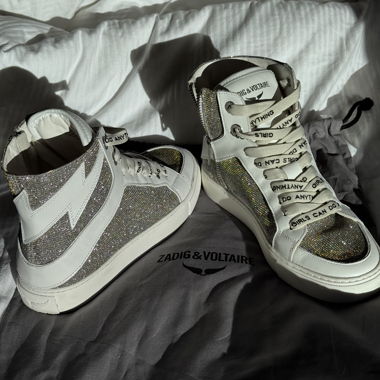 Sneakers alte Zadig & Voltaire con glitter