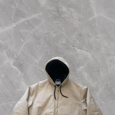 Beige Carhartt Arbeitsjacke