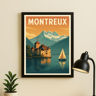cadre Photo montreux A4