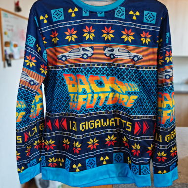 Sweatshirt à motif Back to the Future