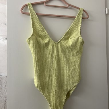 Swimsuit in yellow