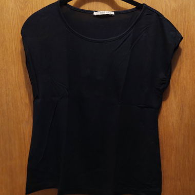 Black Anna Field T-Shirt