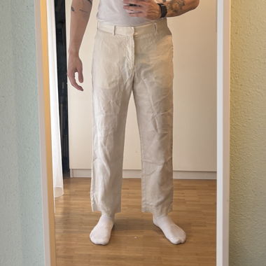 Pantalon en lin H&M