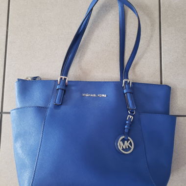 Michael Kors blauer Shopper