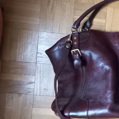 Leather Bag, brown