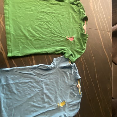 Uspa Polo T-Shirts, one S and one M