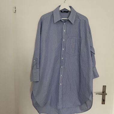 Abito camicia a righe Zara